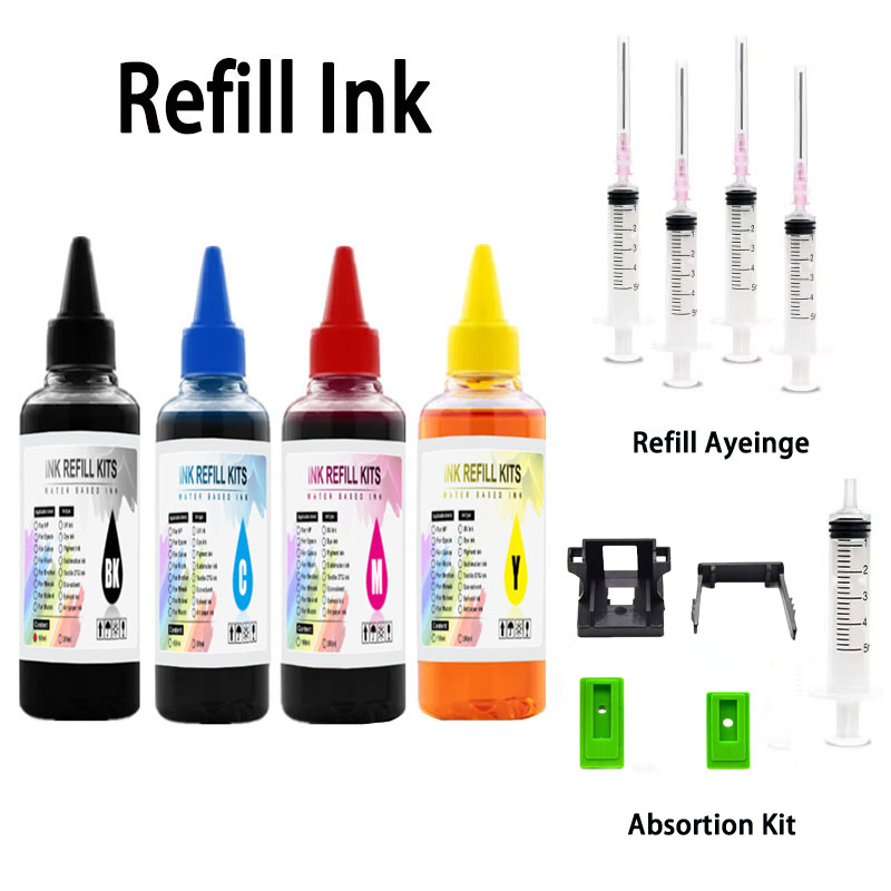 Eco Solvent Ink Cartridge - Kit Isi Ulang Tinta Dye Untuk