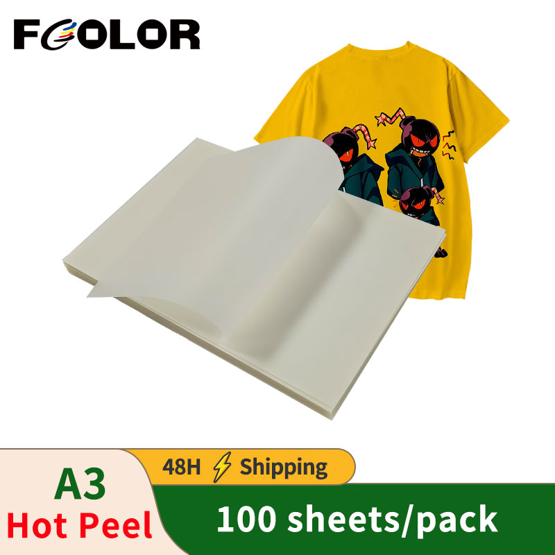 Dtf Hot Peel Film - 100PCS A3 DTF PET Film Matte