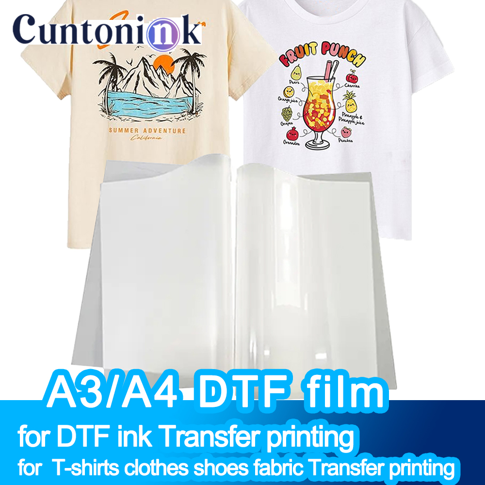Dtf Hot Peel Film - Film DTF A3 A4 50/100 Lembar,