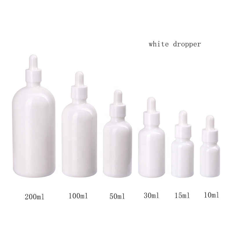 Sublimation Ink 100Ml - Botol Penetes Kaca Porselen Putih 5-100ML