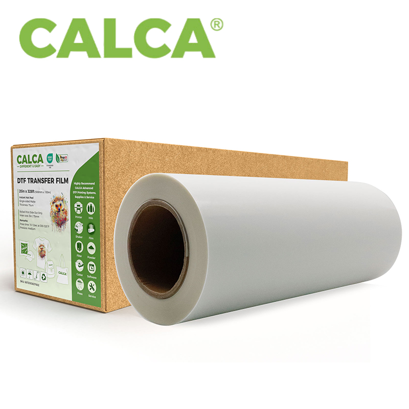 Dtf Hot Peel Film - CALCA Film Transfer DTF kelupas panas