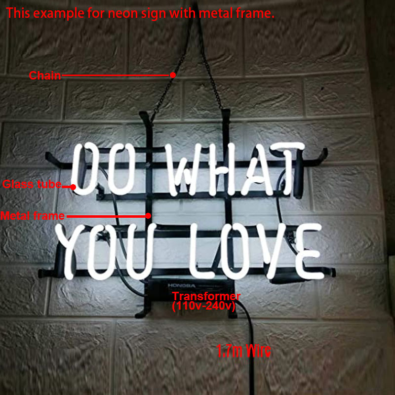 Neon Sign Kaca Asli Untuk Gara - Commercial Printing Ink ulasan dan harga