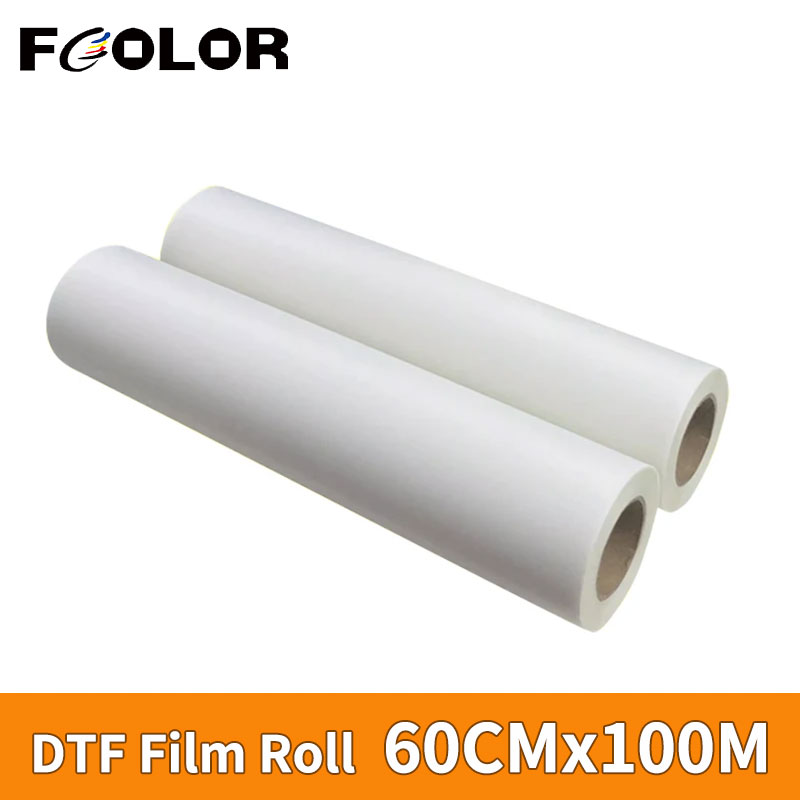 Fcolor 60cm*100m Gulungan Film - Dtf Hot Peel Film ulasan dan harga