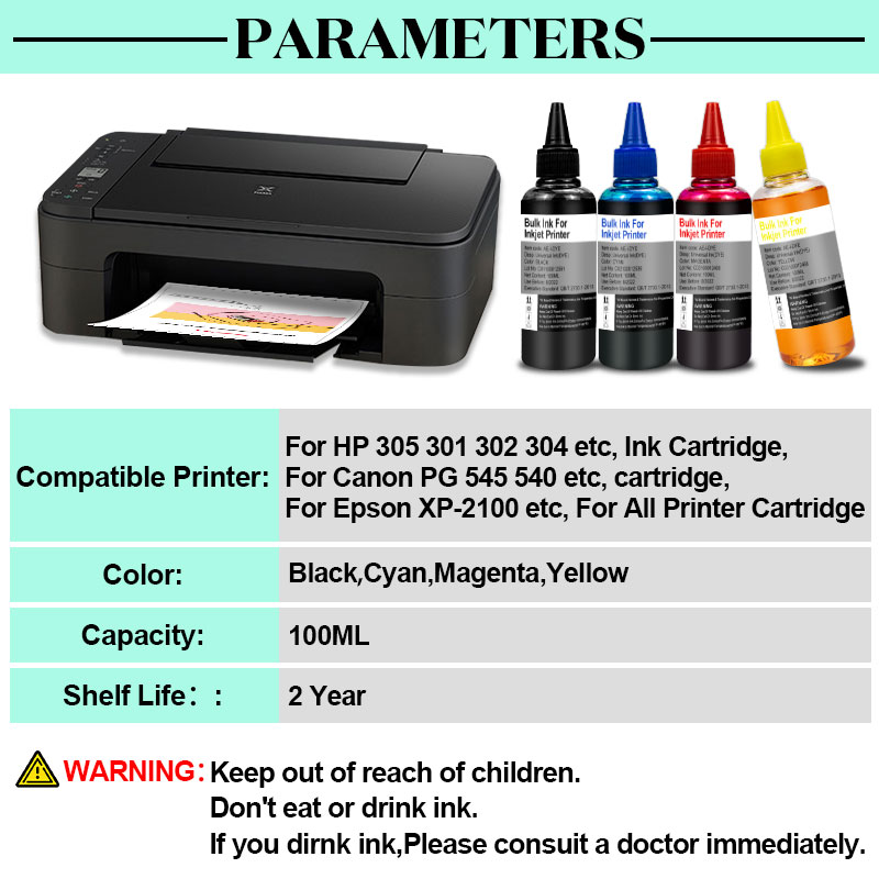 Kit tinta isi ulang Printer Un - Sublimation Ink 100Ml ulasan dan harga