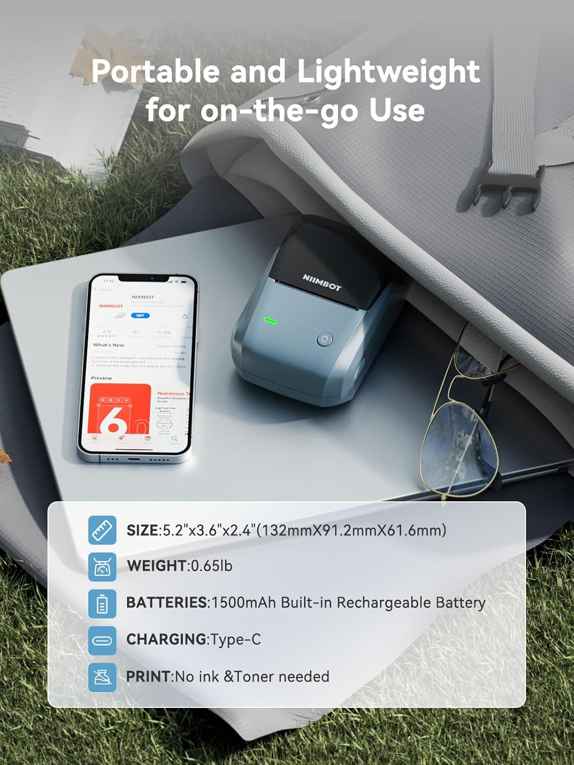 Niimbot B1 Printer Bluetooth n - Commercial Printing Network ulasan dan harga