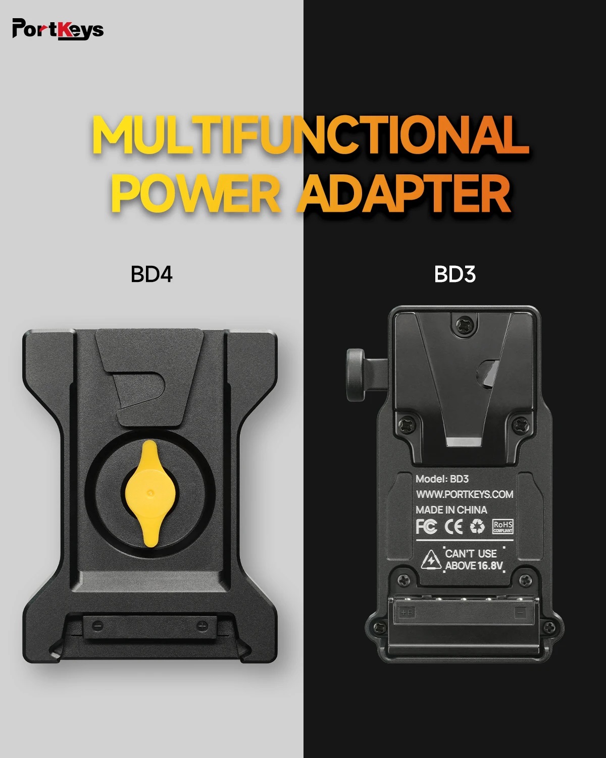 PORTKEYS BD3 BD4 Adaptor Daya  - Ctp Plate Making ulasan dan harga