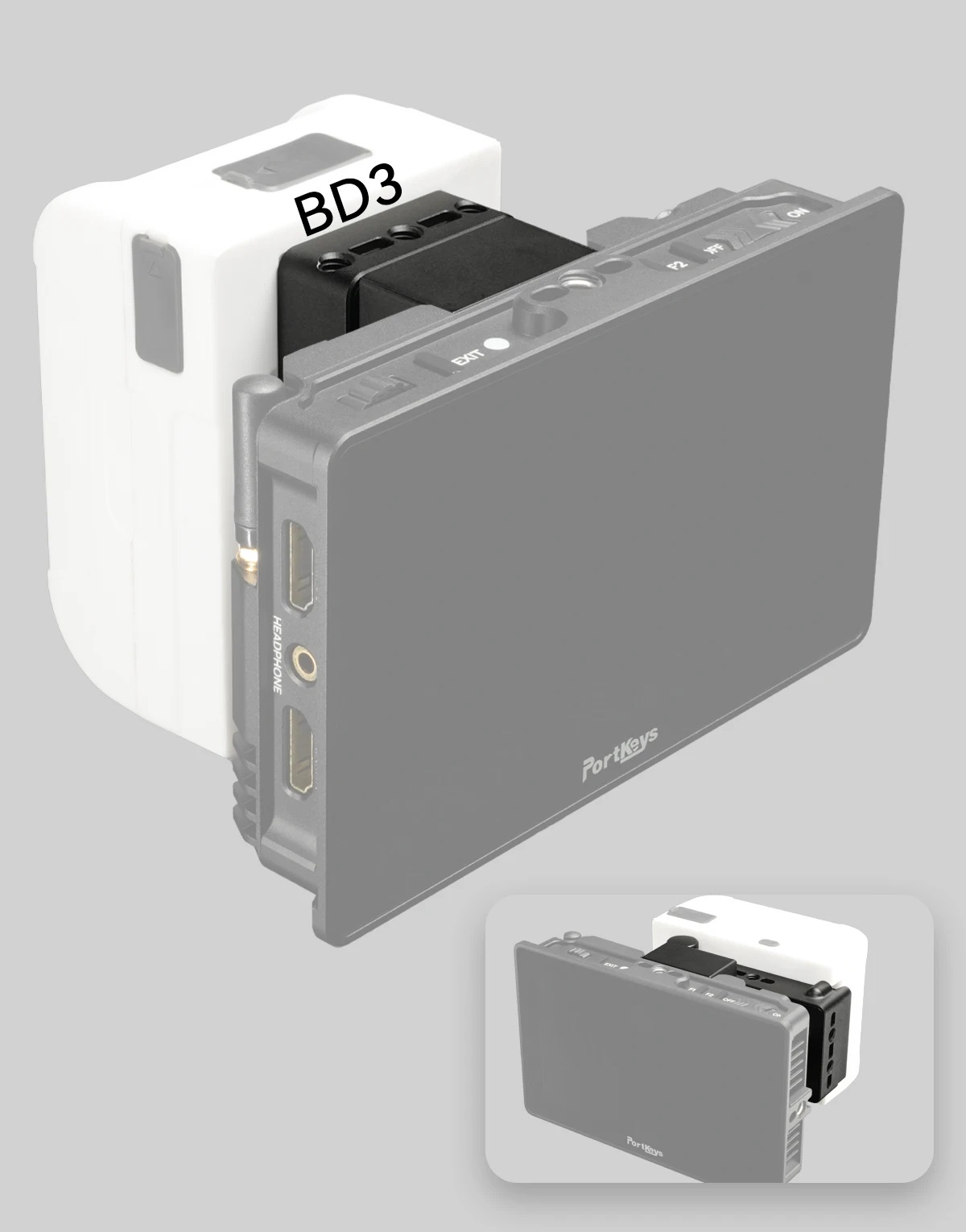 PORTKEYS BD3 BD4 Adaptor Daya  - Ctp Plate Making ulasan dan harga