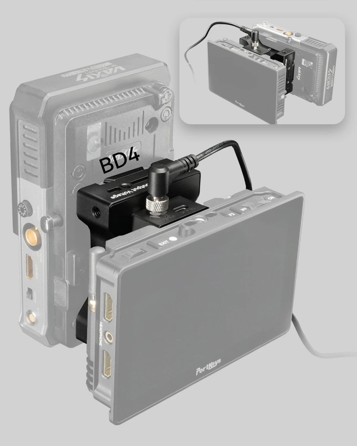 PORTKEYS BD3 BD4 Adaptor Daya  - Ctp Plate Making ulasan dan harga