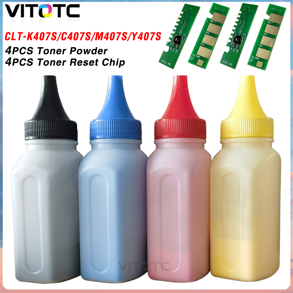 Kit Chip Toner Powder CLT-K407 - Laser Toner Powder ulasan dan harga